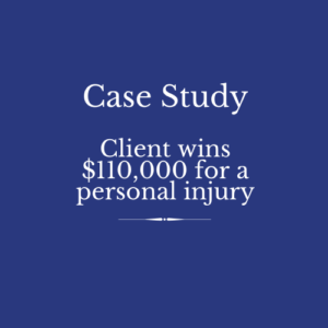 Personal Injury Claim Success and Case Study for Client with Shaheen Legal